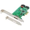 Kontrolierius Dawicontrol PCIE 2.0 x1 - 2x SATA 3 + ESATA (DC-610E)