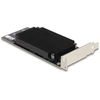 Šakotuvas DeLOCK 31416, PCIe, Low-profile, PCIe 3.0, Juodas, Mėlyna, Nerūdijantis plienas, China, Hailo