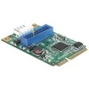 Delock Mini PCIe I/O PCIe full size 1 x 19 Pin USB 3.0 Pin Header
