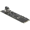 Šakotuvas DeLOCK Konverteris M.2 Key B+M male į 1 x vidinį USB 10 Gbps Type-E Key A 20 pin female, M.2, USB 3.2 Gen 2 (3.1 Gen 2), Juodas, Kinija, 10 Gbit/s, 15 W