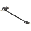 „DeLOCK“ M.2 rakto A+E į PCIe x4 NVMe adapteris, kampinis, su 20 cm kabeliu, M.2, PCIe, kištukas, PCIe 4.0, Kinija, kištukas