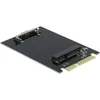 Delock SATA 22 Pin Stecker zu mSATA Slot Adapteris