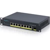 Šakotuvas Digitus 10" 2,5G 8 prievadų nevaldomas PoE+ komutatorius su 1× 10G SFP+, nevaldomas, 2,5G Ethernet (100/1000/2500), Power over Ethernet (PoE), montavimas į stelažą, darbalaukis