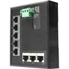 Šakotuvas Digitus INDUSTRIAL GIGABIT FLAT SWITCH - 8-PORT DIN RAIL EXT. TEMP. RANGE