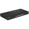 Šakotuvas Edimax 24 gigabito eterneto prievadai ir 4x10gbe Sfp+ Uplink prievadai