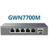Šakotuvas „Grandstream GWN7700M“ nevaldomas tinklo jungiklis, 5 2,5 Gb prievadai / 1 SFP+