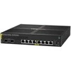Šakotuvas Hewlett Packard (HP) „Aruba Networking 6000 8g class4 poe 2sfp 67w s4r23a“ komutatorius