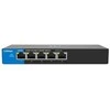 Šakotuvas Linksys kelių gigabaitų 2,5 G nevaldomas Ethernet komutatorius su 5 prievadais