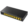 Šakotuvas LogiLink 8 prievadų GB Ethernet komutatorius 8x10/100/1000 RJ45 stalviršinis juodas - Komutatorius - 8 prievadų