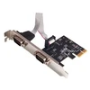 Šakotuvas Longshine Electronics Longshine LCS-6321M, PCIe, Serijinis, Vyriškas, Juoda, Sidabrinė, Pasyvus, FCC, Ce