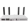 MikroTik | Cloud Maršrutizatorius Switch with RouterOS L5 Rackmount Case | CRS418-8P-8G-2S+5axQ2axQ-RM
