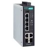 Šakotuvas Moxa Technologies „Moxa EDS-P506E-4PoE-2GTXSFP“, Valdomas, L2, Gigabit Ethernet (10/100/1000), Pilnai dvipusis, Maitinimas per Ethernet (PoE), Tvirtinamas prie sienos