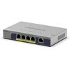 Šakotuvas Netgear 5-PORT 1GB UNMANAGED POE SWITCH - (GS105P)