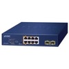 Šakotuvas Switch Planet PLANET 2-Port 10/100/1000T 802.3bt Nie zarządzany Gigabit Ethernet (10/100/1000) Obsługa PoE Mėlyna