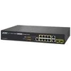 Šakotuvas SWITCH PLANET GS-5220-8P2T2S 8X 1GB BASE-T/2X 1GB BASE-T/2X 1GB BASE-X SFP ZARZĄDZALNY L2+ GIGABIT