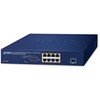 Šakotuvas Switch Planet PLANET MGS-910XP łącza jungiama į tinklą Nie zarządzany 2.5G Ethernet (100/1000/2500) Obsługa PoE Mėlyna