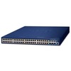 Šakotuvas Planet PLANET SGS-6310-48P6XR tinklo jungtys Valdomas L3 Gigabit Ethernet (10/100/1000) PoE palaikymas 1U Mėlyna