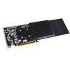Sonnet Valdiklio sonetas PCIE 3,0 x 16 – 4 x M.2 M- klavišas M.2 4x4 tylus PCIE (SO- FUS- SSD -4X4-E3S)
