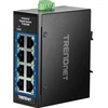 Šakotuvas Trendnet 8-PORT INDUSTRIAL GIGABIT - DIN-RAIL MINI SWITCH