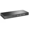 Šakotuvas TP-Link „JetStream“ 16 prievadų gigabito „Easy Smart PoE/PoE+“ komutatorius, valdomas, 2 lygmuo, gigabito eternetas (10/100/1000), maitinimas per eternetą (PoE), montuojamas į stelažą, 1U