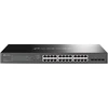 Šakotuvas TP-Link Omada 28 prievadų gigabito išmanusis komutatorius su 24 prievadų PoE+, valdomas, L2/L2+, gigabito eternetas (10/100/1000), maitinimas per eternetą (PoE), montavimas į stelažą, 1U
