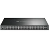 Šakotuvas TP-Link Omada 48 prievadų gigabito ir 4 prievadų 10GE SFP+ L2+ valdomas komutatorius su 48 prievadų PoE+, valdomas, L2+, gigabito Ethernet (10/100/1000), maitinimas per Ethernet (PoE), montuojamas į stelažą, 1U