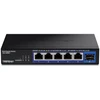 Šakotuvas Trendnet 6-PORT 2.5G UNMANAGED SWITCH - W. 10 G SFP+ PORT