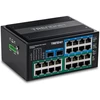 Šakotuvas Trendnet TI-PG262, Nevaldomas, Gigabito Ethernet (10/100/1000), Maitinimas per Ethernet (PoE), Tvirtinamas prie sienos