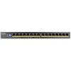 Šakotuvas Switch Zyxel GS1100-16EpS-EU0101F 16p PoE 135W (PoE+:16;) Unmanaged, DIP, Fanless, Slim