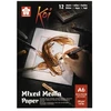 Sakura Koi Mixed media paper pad | 10.5 x 14.8 cm (A6), 290 g, 12 sheets (ROY-94120004)