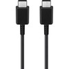 Kabelis USB Samsung USB-C - USB-C Juodas (Cable USB-C to USB-C 25W Juodas)