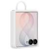 Dėklas EF776CWE Silicone Ring Magnet Samsung Galaxy Flip 8, Baltas