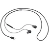 Samsung EO-IC100, su laidu, Calls/Music, 20 - 20 Hz, 18.35 g, Ausinės, Juodas