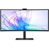 Monitorius Samsung S65VC, 86.4 cm (34"), 3440 x 1440 pikselių, UltraWide Quad HD, 5 ms, Juodas
