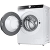 Skalbimo mašina Samsung WW80T504DAEAS7, 8kg, 1400 aps./min., A klasė, DI valdymas, garai, ekologinis burbulas, būgno valymas, skaitmeninis inverterinis variklis, Wifi, DI energija, išmanusis valdymas, balta