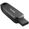 SanDisk SDDDC6-128G-G46, 128 GB, USB C tipo, 3.2 kartos 1 (3.1 kartos 1), 100 MB/s, Pasukamas, Juoda