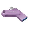 „SanDisk Ultra Dual Drive Go USB Type-C“, „Lavender“, pasaulinis, 400 MB/s, 256 GB