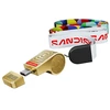 „SanDisk“ USB-C atmintinė: FIFA pasaulio čempionatas 2026 – 128 GB (auksinis leidimas), 128 GB, USB C tipo, 3.2 kartos 1 (3.1 kartos 1), 300 MB/s, dangtelis, auksinė