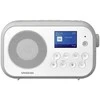 Sangean DPR-42BT baltai pilkas nešiojamas DAB+ / FM-RDS „Bluetooth“ imtuvas