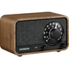 Sangean WR-8 Portables FM-Radio Echtholz-Gehäuse Nussbaum Vintage
