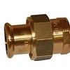 Sanha Srieginė jungtis 3/4x22 mm - lizdas-lizdas Cu presavimui. M ir V formos žandikauliai. Universalūs.