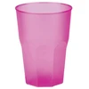 Santex Rožinė plastikas drinking glasses 420 ml, 6 pcs