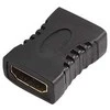 Adapteris - SAVIO CL-111 HDMI (F) į HDMI (F) Tiesus Juostinis Juodas