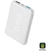 Powerbank SBS 5000 mAh kišenė 2xUSB balta #