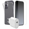 Pradedančiųjų rinkinys SBS do iPhone 13 (kroviklis, etui, szkło)