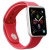 Case4Me SBS silikoninis laikrodžio dirželis, skirtas „Apple Watch 38/40/41 mm“. Raudonas.