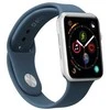 Case4Me SBS silikoninis laikrodžio dirželis, skirtas „Apple Watch 38/40/41 mm“. Mėlynas