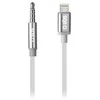 SBS Lightning auf 3,5 mm Kopfhöreranschluss Adapteris (15 cm) baltas