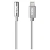 SBS TEADAPTJACKMFIW, 3,5 mm, Lizdas, „Lightning“, Kištukas, 0,15 m, Baltas