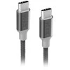 SBS TECABLETCC20BK USB-C kabelis - USB-C 25W Power Delivery 1.5m - pilkos spalvos